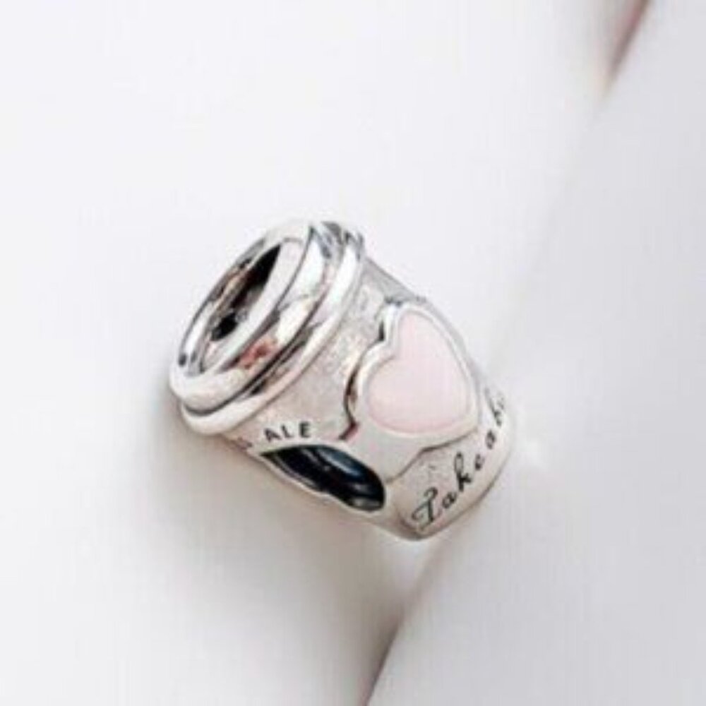 PANDORA Take a Break Coffee Cup Charm - Picture 4 of 4